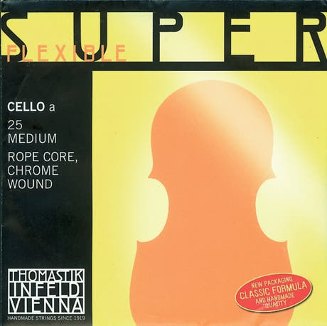 Thomastik-Infeld Cello Saiten Superflexible Seilkern - Stark (25st)