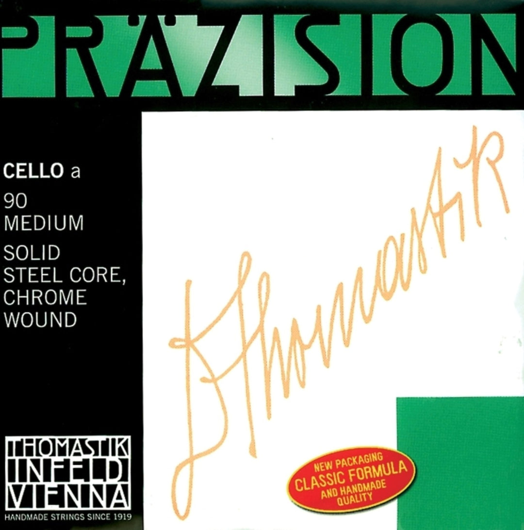 Thomastik-Infeld Cello Saiten Präzisionsstahl Massivkern - Weich (90w)
