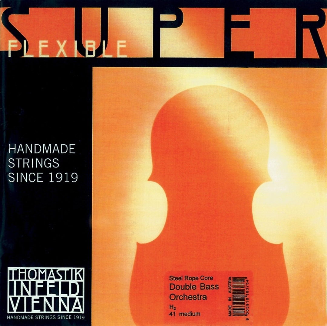 Thomastik-Infeld Kontrabasssaiten Superflexible Seilkern - D x (37)