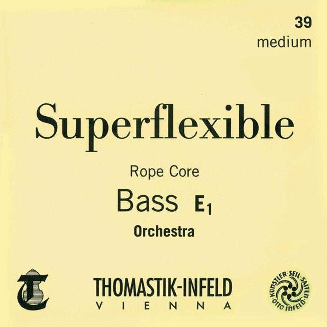 Thomastik-Infeld Kontrabasssaiten Superflexible Seilkern - E (37S)