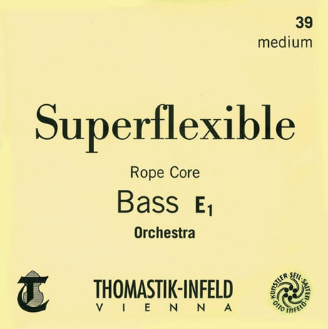 Thomastik-Infeld Kontrabasssaiten Superflexible Seilkern - E (37S)