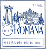Romana Balalaika strings Prim - Set 3-string