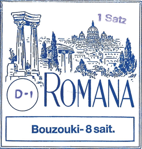 Romana Bouzouki Saiten - Satz (8-saitig)