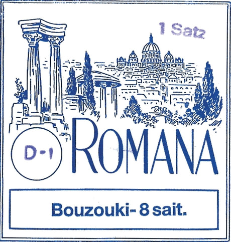 Romana Bouzouki Saiten - Satz (8-saitig)