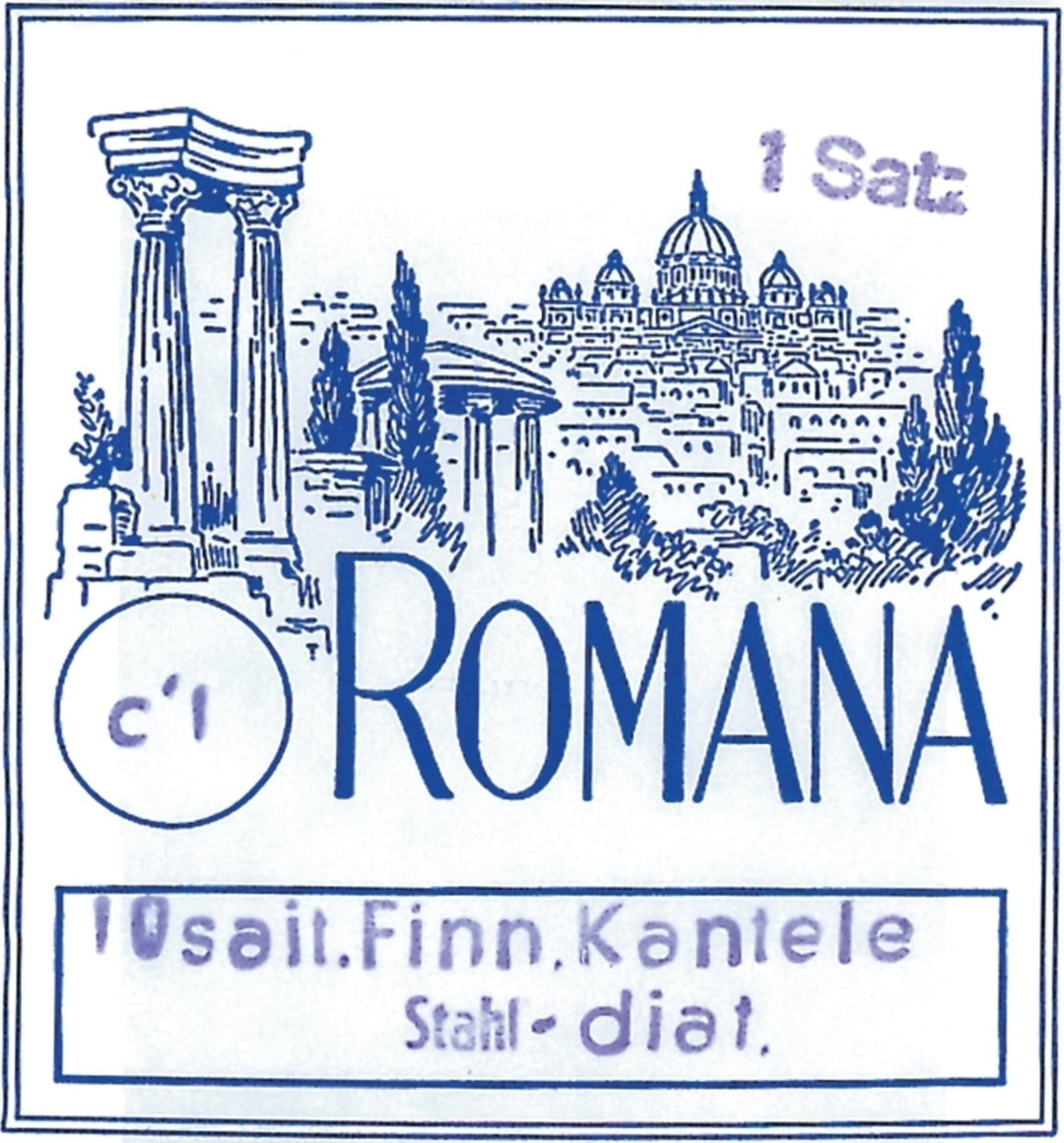 Romana Kantele Saiten - Set pentatonisch (10-saitig)