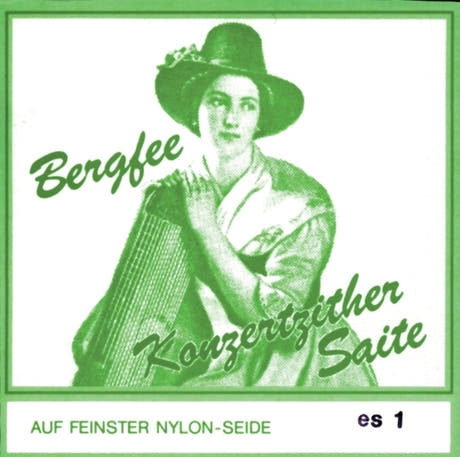 Optima Saiten für Zither Konzertzither Nylon grün 1320 - Bass-Set (1320.MSBA)