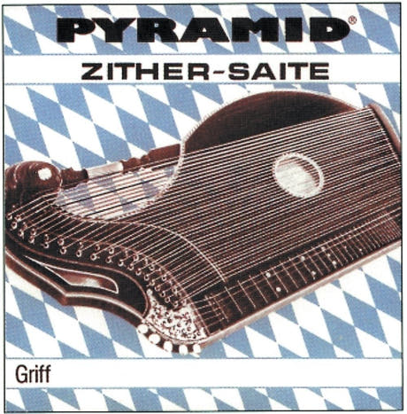 Pyramid 582.405 Griffsaite C für Zither, Tombak