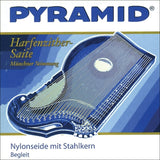 Pyramid Saiten für Zither Nylonseide mit Stahlkern. Harfen-/Luftzither - Set (612/Bg)