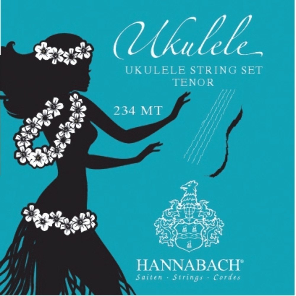 Hannabach 234 Saiten set für Tenor-Ukulele, hawaiianische Stimmung