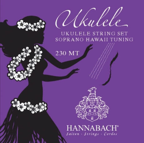 Hannabach 230 Saitensatz für Sopranukulele, hawaiianische Stimmung