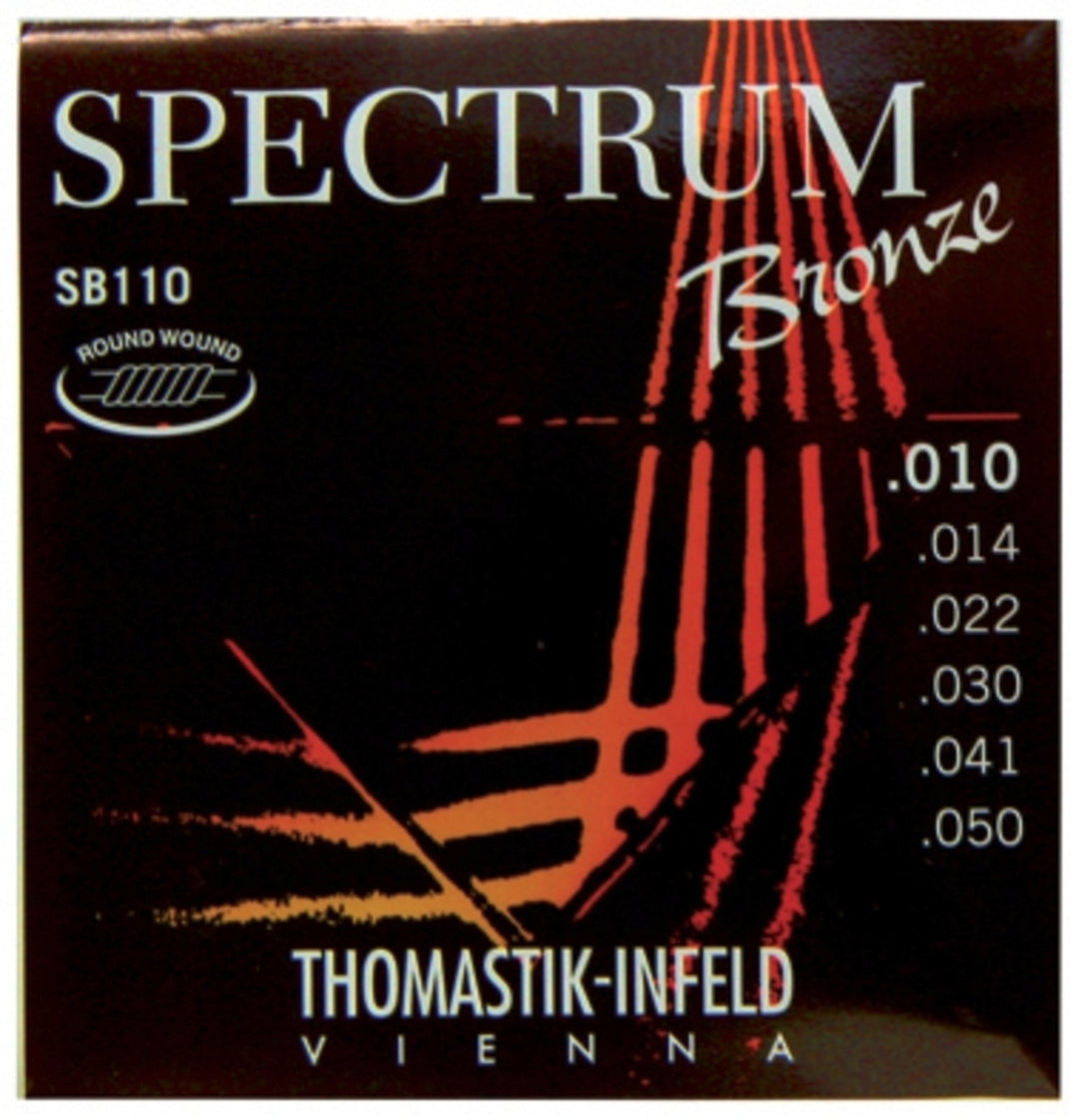 Thomastik-Infeld Saiten für Akustik-Gitarre Spectrum Bronze Serie - Set (SB 110)