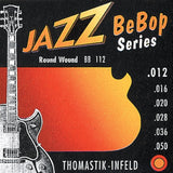 Thomastik-Infeld Saiten für E-Gitarre Jazz BeBob series Nickel Round Wound - Set 012rw (BB112)