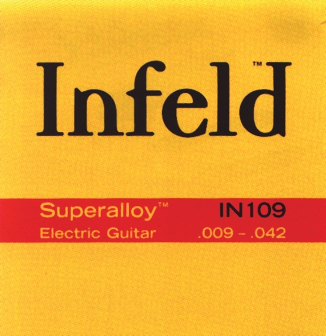Thomastik-Infeld Saiten für E-Gitarre Superalloy rund umsponnen - Set 009 (IN109)