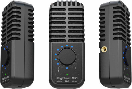 IK Multimedia iRig Stream Mic Pro USB-Mikrofon