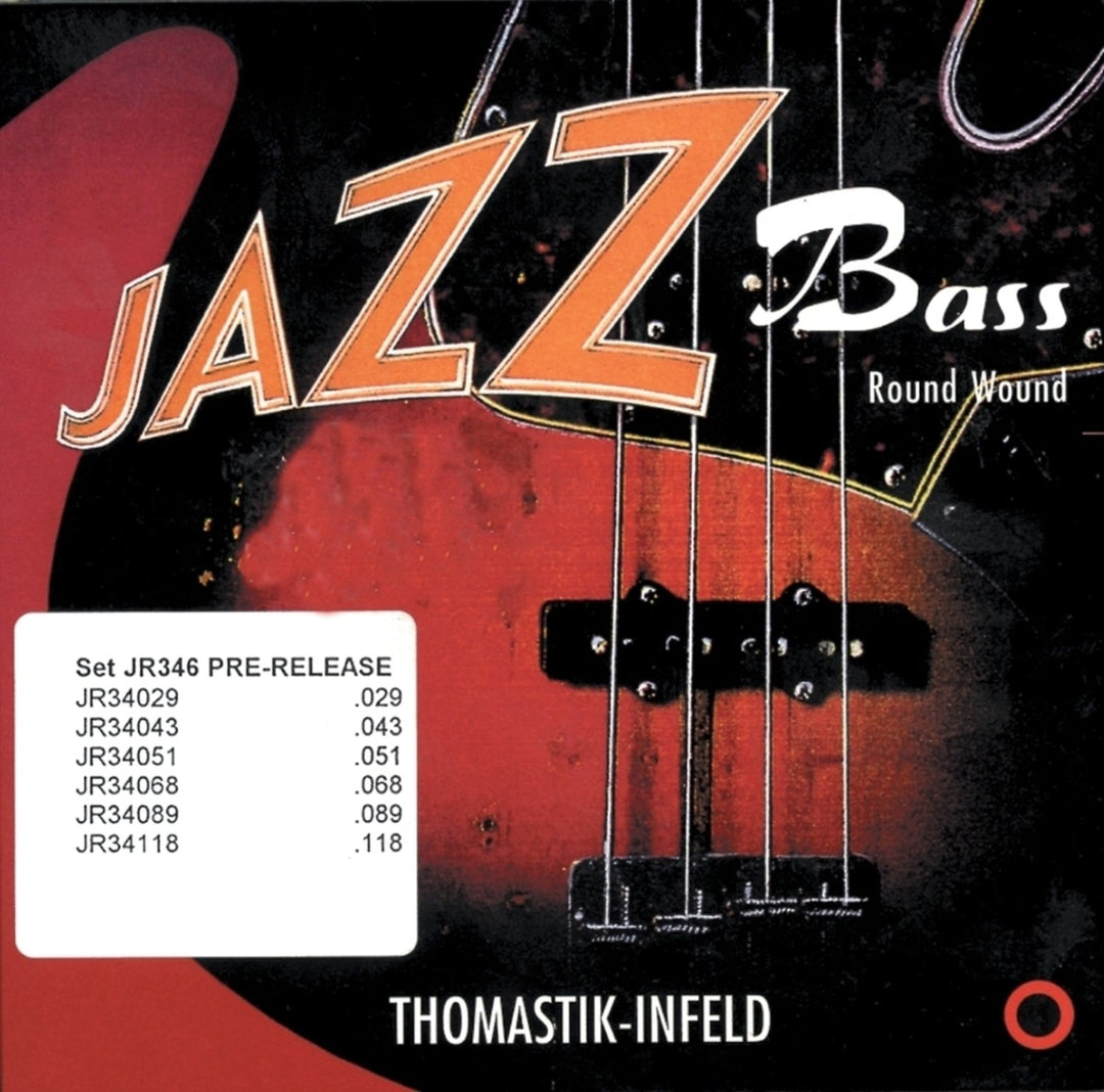 Thomastik-Infeld E-Bass Saiten Jazz Bass series nickel round wound roundcore - Set (JR324)