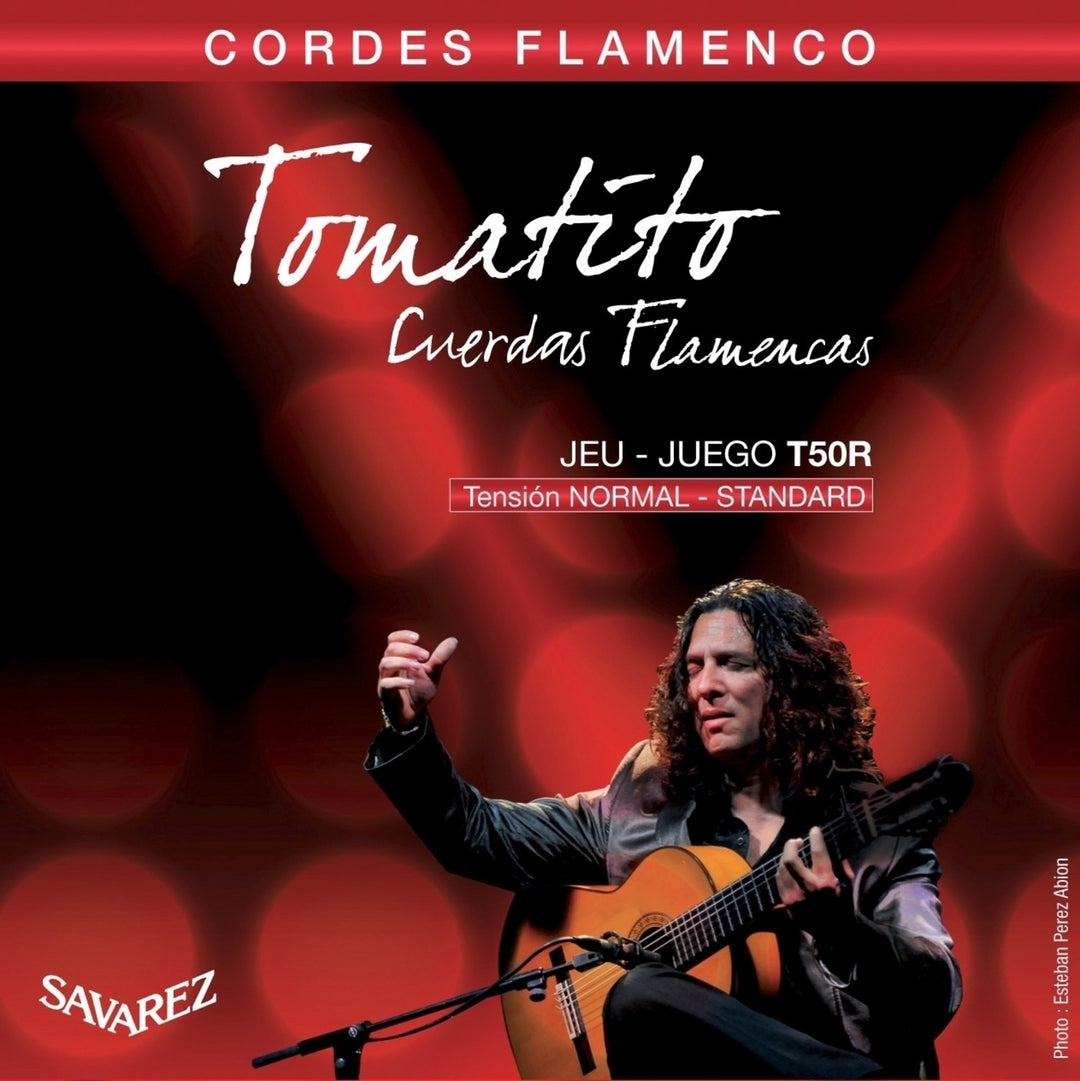 Savarez Saiten für klassische Gitarren Flamenco - Set Standard (T50R)