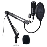 DNA CM USB KIT Kondensator USB Mikrofon Schwenkarm Popfilter Kabelset