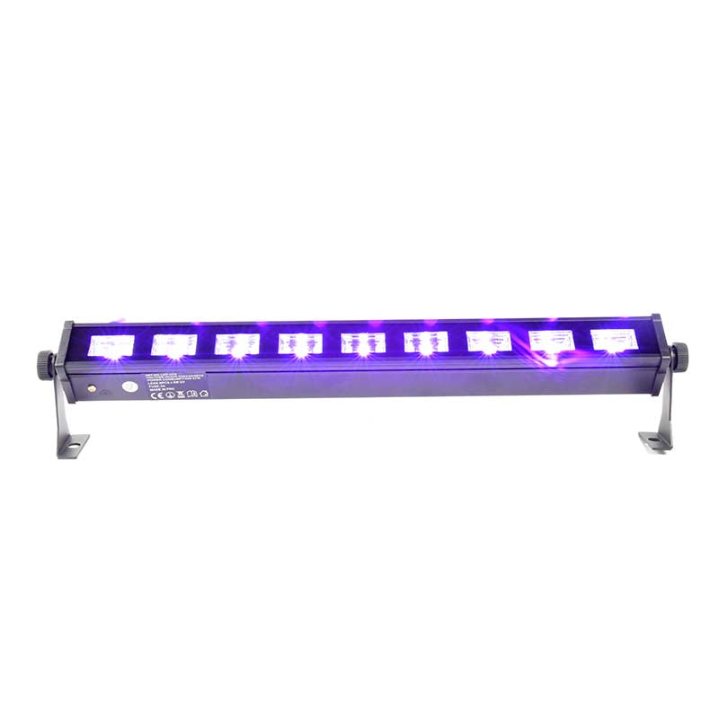 LIGHT4ME LED BAR UV 9 + WEISS professionelle Lichtdekoration 9x3W