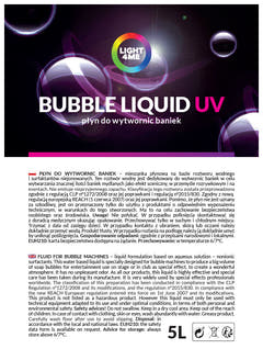 Light4Me Seifenblasenflüssigkeit UV-Effekt 5L