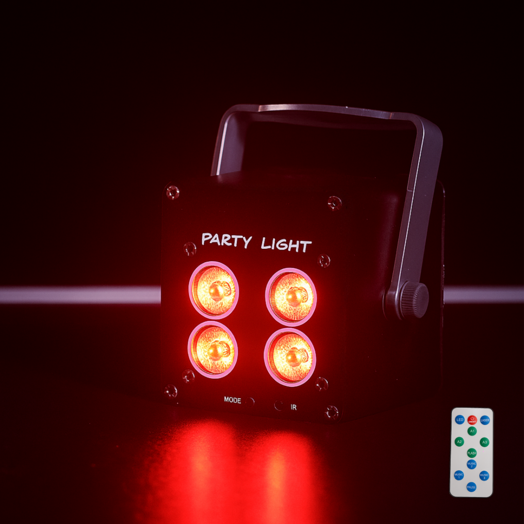 Light4Me 4x3W Batterie Spot