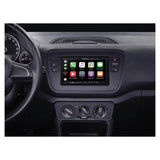 2-DIN Frame for Mii, Citigo and Up (Gloss Black)