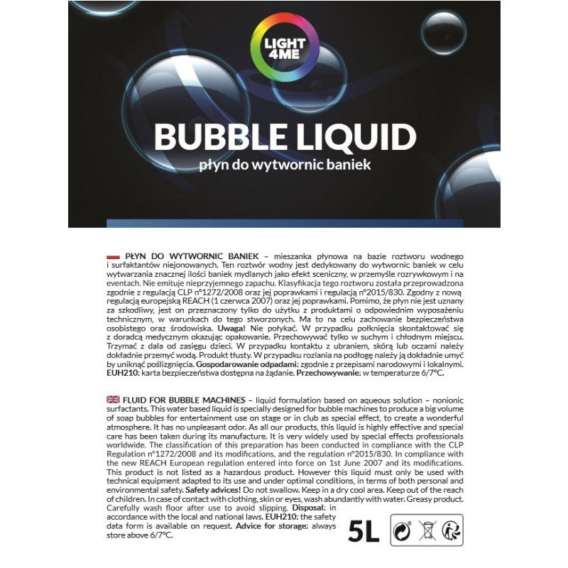 Light4Me Seifenblasen-Fluid (5L)
