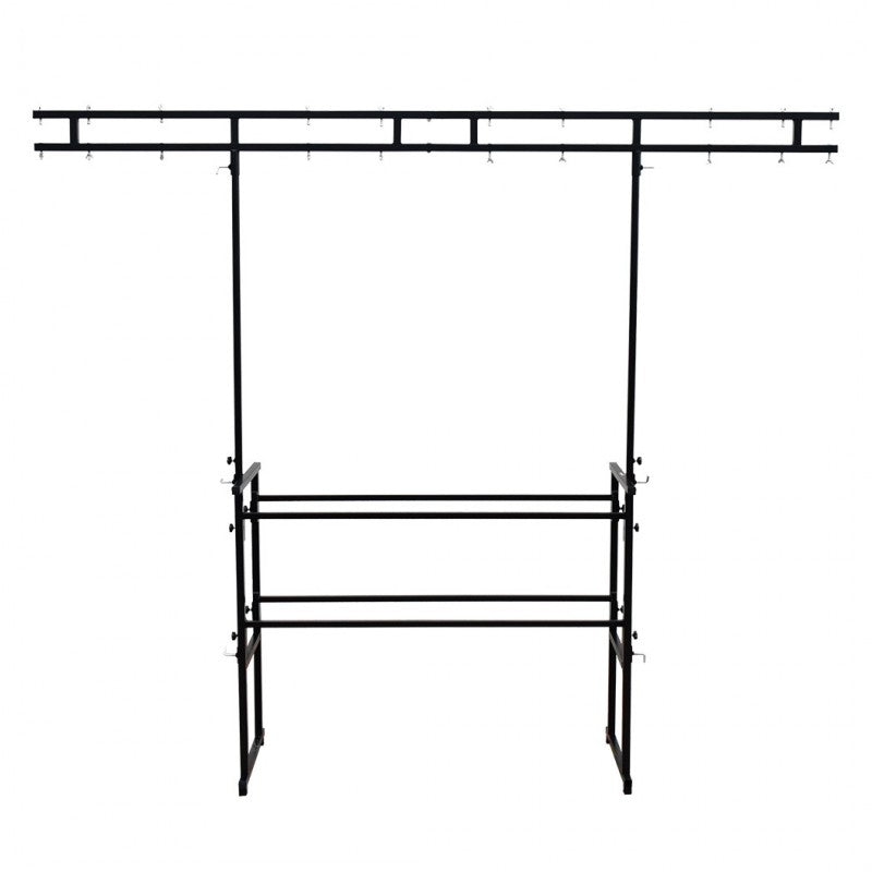 DJ Stand – Tisch mit Lichtleiste für DJ-Setup