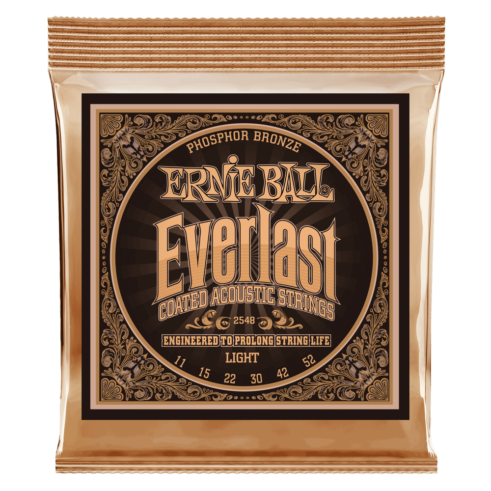 Ernie Ball Everlast Coated Phosphor Bronze Gitarrengurte (Akustisch)
