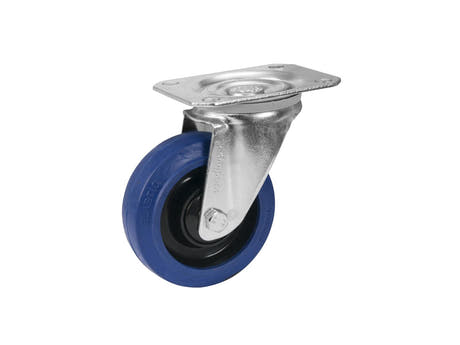 ROADINGER Schwenkrolle RD-100 100mm blau