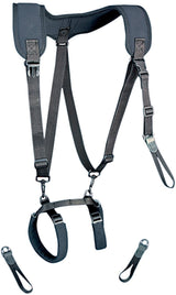 Neotech Tuba Harness XL, schwarze Tragegurt, 66 bis 83,8 cm