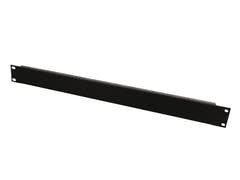 OMNITRONIC Frontplatte Z-19U-förmig, Stahl, Schwarz 1U