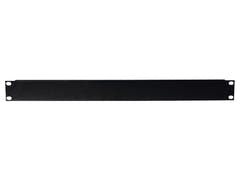 OMNITRONIC Frontplatte Z-19U-förmig, Stahl, Schwarz 1U
