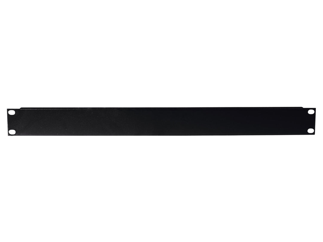 OMNITRONIC Frontplatte Z-19U-förmig, Stahl, Schwarz 1U
