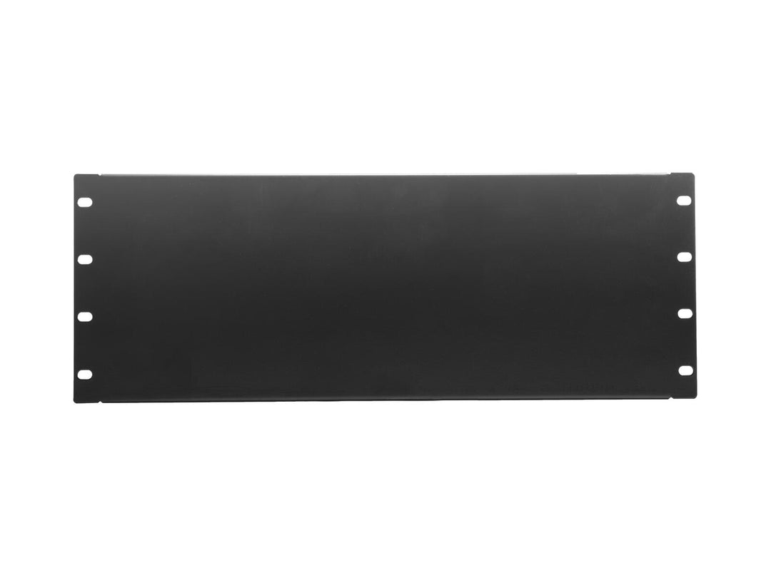 OMNITRONIC Frontplatte Z-19U-förmig, Stahl, schwarz 4U