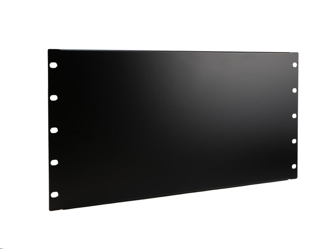OMNITRONIC Frontplatte Z-19U-förmig, Stahl, schwarz 5U