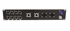 OMNITRONIC Frontplatte Z-19 8x D-Type/4xNL8/T 2U