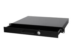 OMNITRONIC Rack-Schublade mit Schloss 1U