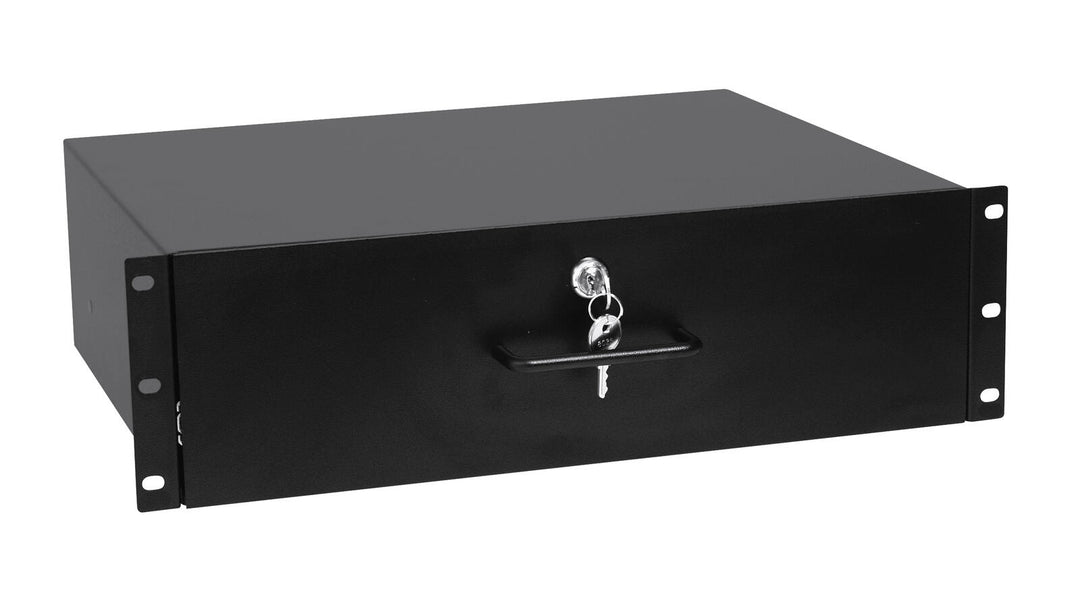 OMNITRONIC Rack-Schublade mit Schloss 3U