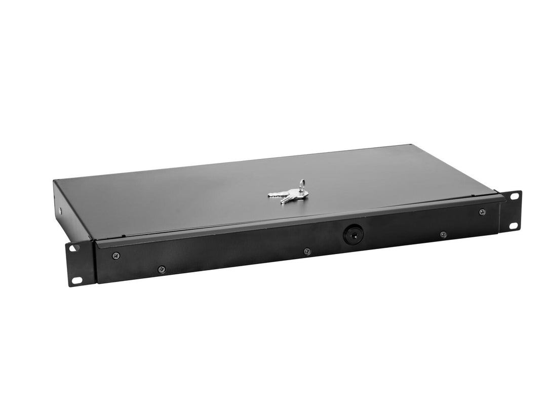OMNITRONIC KE-1 Rackschublade mit Schloss 1U