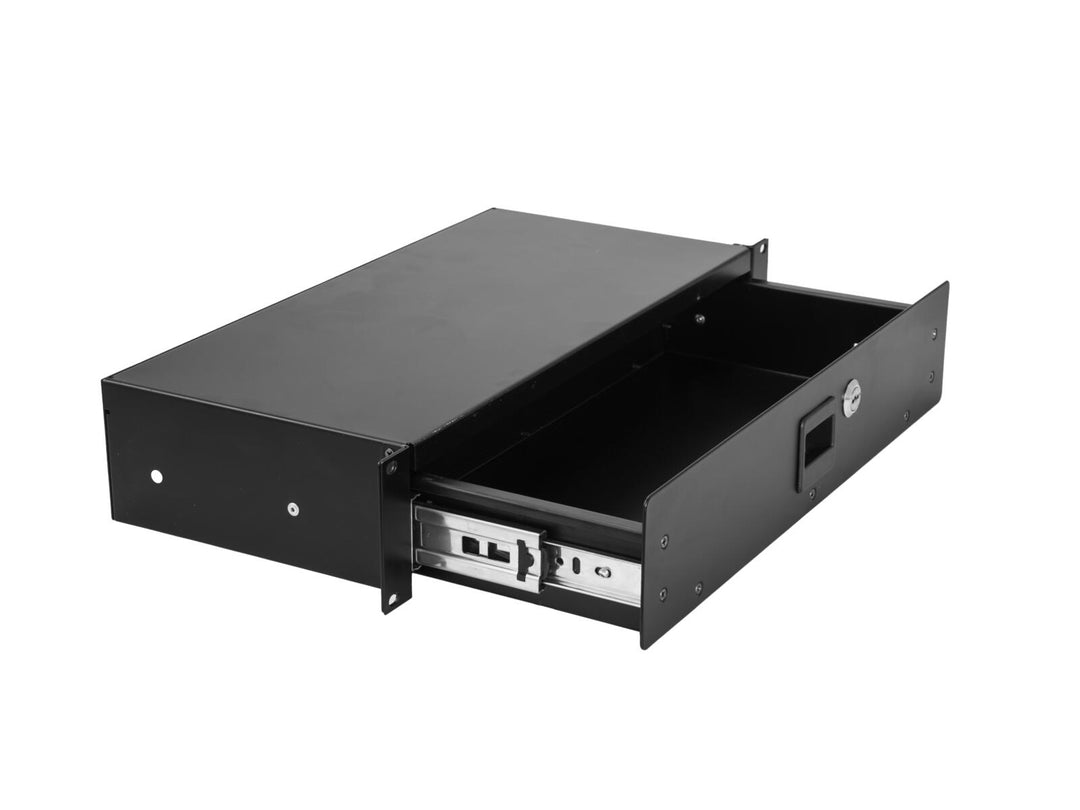 OMNITRONIC SN-2 Rackschublade mit Schloss 2U