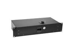 OMNITRONIC SN-2 Rackschublade mit Schloss 2U