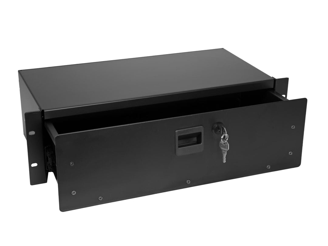 OMNITRONIC SN-3 Rackschublade mit Schloss 3U