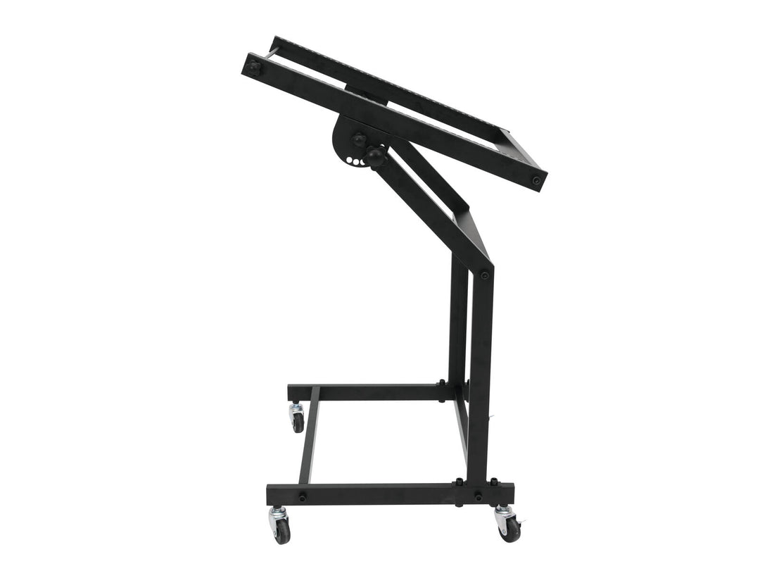 OMNITRONIC Rackständer 12U/10U verstellbar auf Rollen