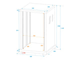ROADINGER Steel Rack SR-19, 22U