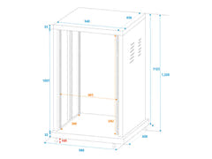 ROADINGER Stahlrack SR-19, 24U