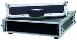 Roadinger Effektrack CO DD, 2HE, 40 cm tief, schwarz
