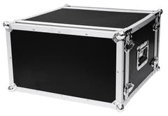 ROADINGER Effect Rack CO DD, 6U, 38cm tief, schwarz