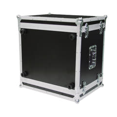 ROADINGER Effect Rack CO DD, 8U, 38cm tief, schwarz
