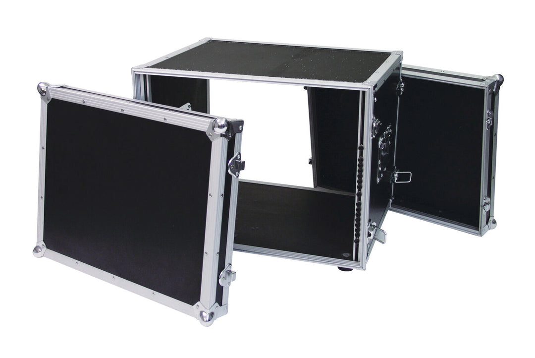 ROADINGER Effect Rack CO DD, 8U, 38cm tief, schwarz