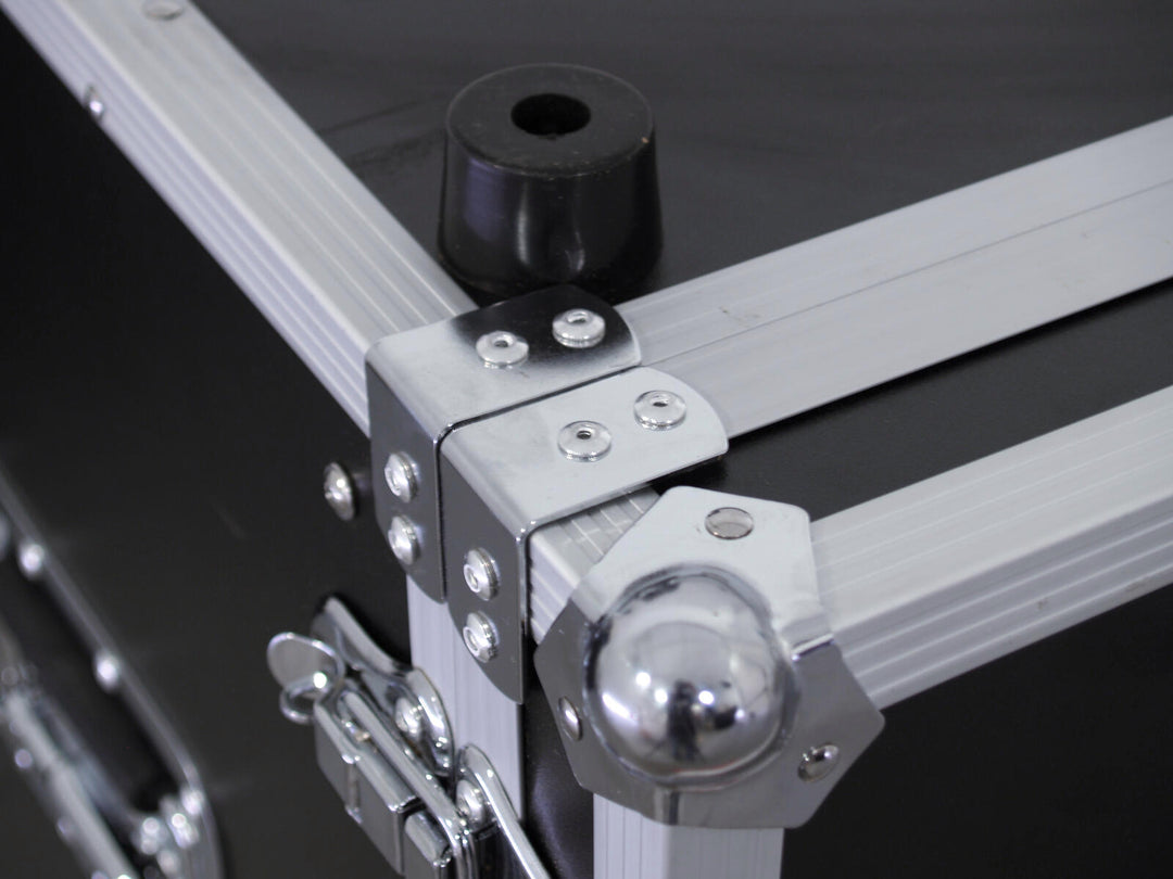 ROADINGER Effect Rack CO DD, 10U, 38cm tief, schwarz